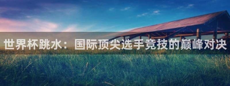 2026年世界杯直播平台：世界杯跳水：国际顶尖选手竞技的巅峰对决