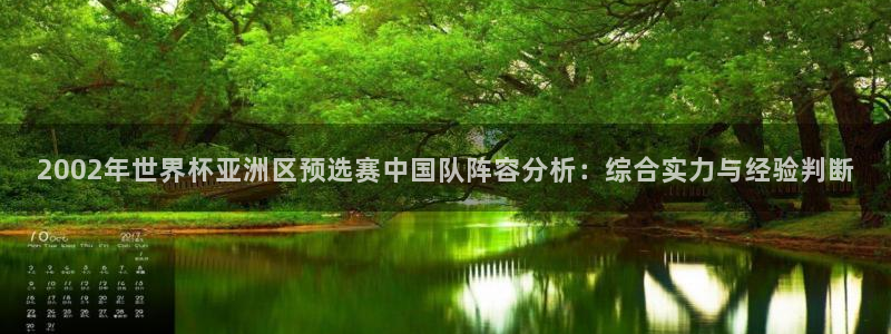 男足世界杯预选赛赛程：2002年世界杯亚洲区预选赛中国队阵容分析：综合实力与经验判断